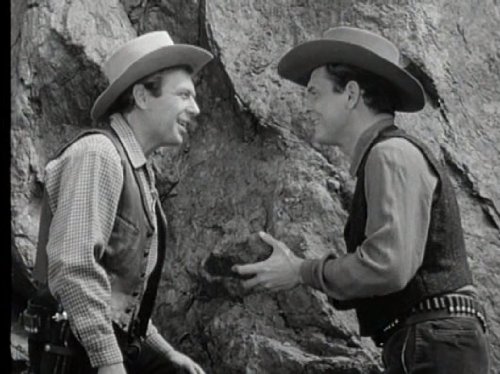 Rand Brooks and Ross Ford in Il cavaliere solitario (1949)