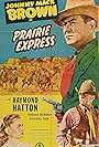 Virginia Belmont, Johnny Mack Brown, and Raymond Hatton in Prairie Express (1947)