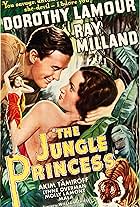 Ray Milland and Dorothy Lamour in The Jungle Princess (1936)