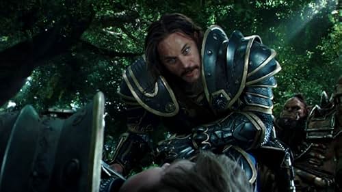 Warcraft: Lothar And His Soldiers Are Attacked By Orcs In The Woods