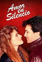 Erika Buenfil and Arturo Peniche in Amor en silencio (1988)