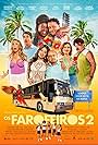 Nilton Bicudo, Antônio Fragoso, Charles Paraventi, Danielle Winits, Alice Camargo, Alice Palmar, Guilherme Tavares, Elisa Pinheiro, Gustavo Costa, Bella Roberth, Cacau Protásio, Aline Campos, and Maurício Manfrini in Os Farofeiros 2 (2024)