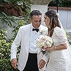 Andy Garcia and Adria Arjona in Father of the Bride (2022)