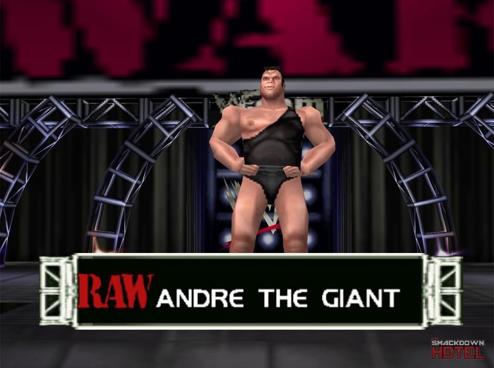 André René Roussimoff in WWF No Mercy (2000)