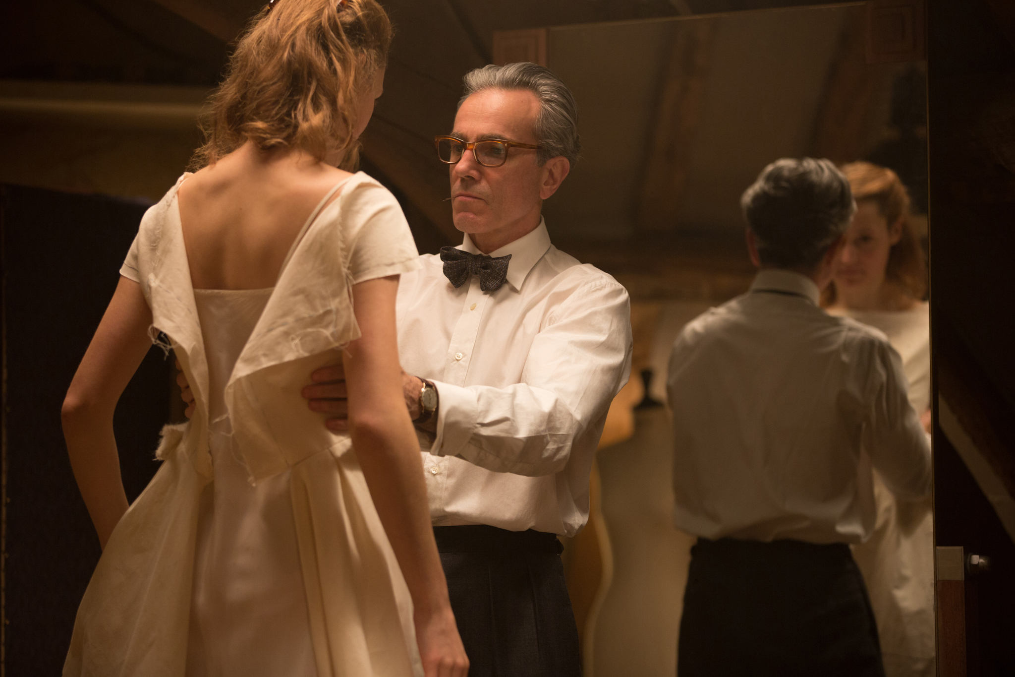 Daniel Day-Lewis and Vicky Krieps in Phantom Thread (2017)