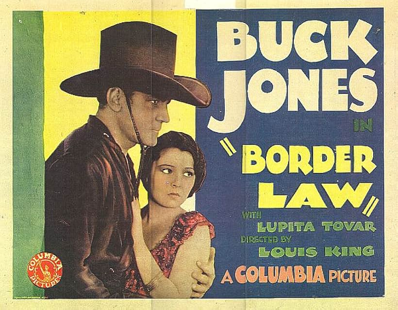 Buck Jones and Lupita Tovar in Border Law (1931)