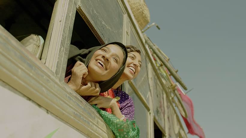 Tannishtha Chatterjee and Radhika Apte in Parched (2015)