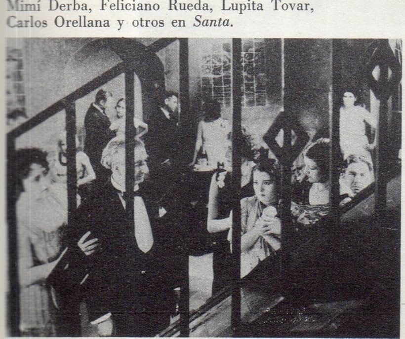 Mimí Derba, Carlos Orellana, Feliciano Rueda, and Lupita Tovar in Santa (1932)