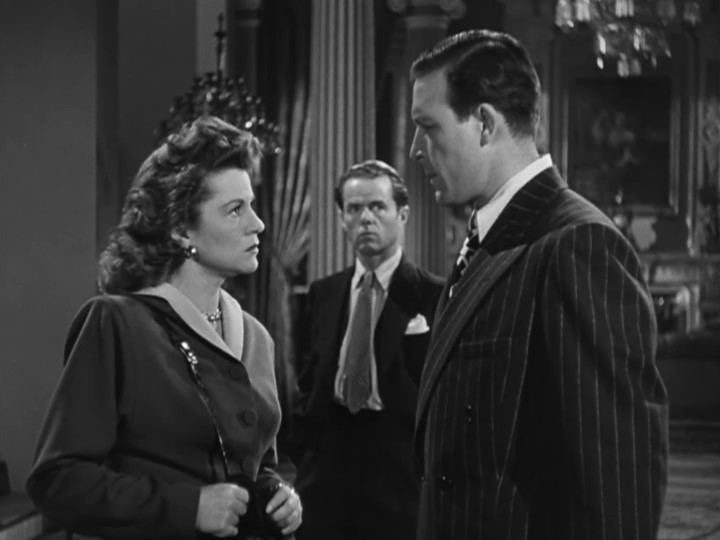 Elisha Cook Jr., Lawrence Tierney, and Claire Trevor in Born to Kill (1947)