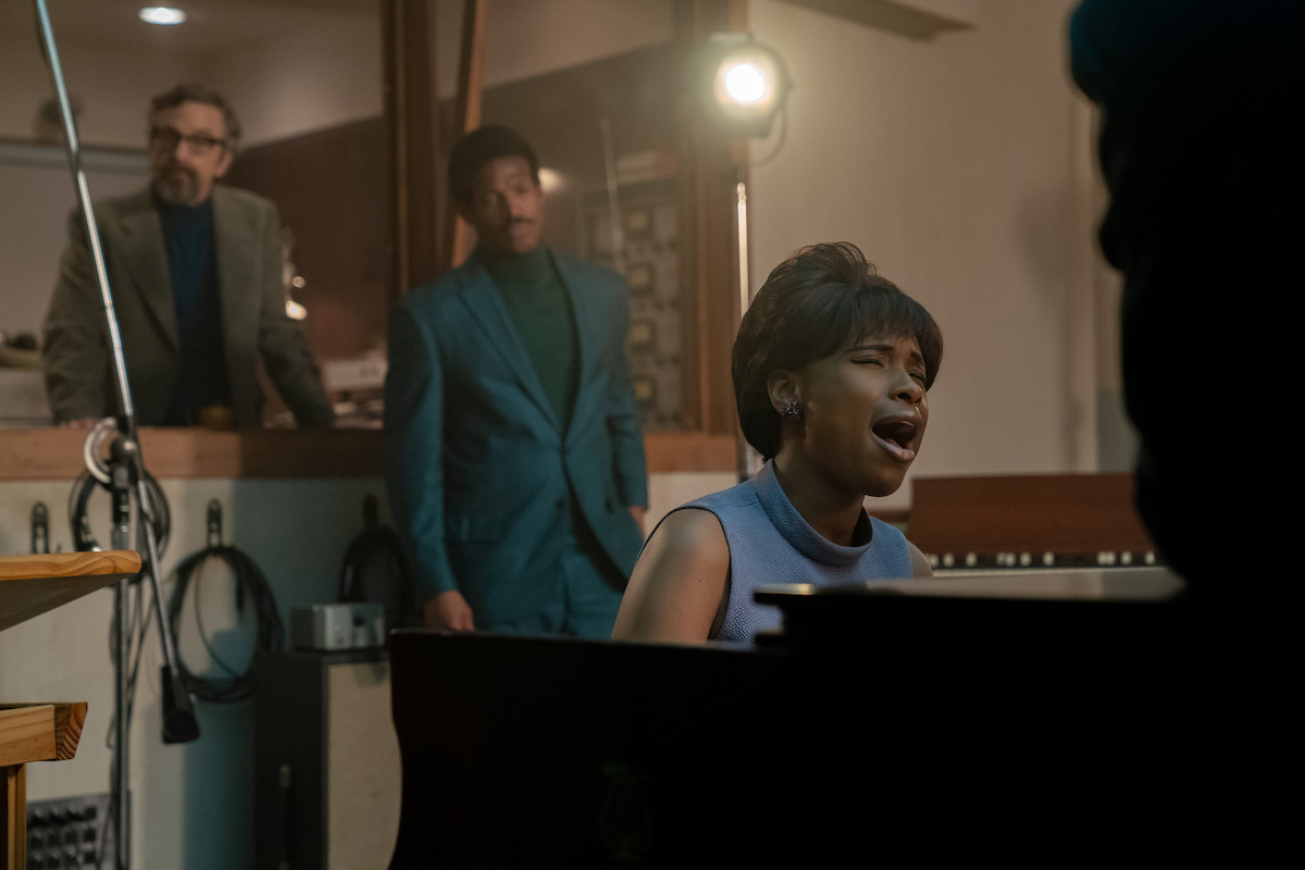 Marlon Wayans, Marc Maron, and Jennifer Hudson in Respect (2021)