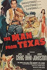 Lynn Bari and James Craig in The Man from Texas (1948)