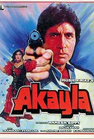 Amitabh Bachchan and Amrita Singh in Akayla (1991)