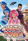 Stefán Karl Stefánsson, Magnús Scheving, and Julianna Rose Mauriello in LazyTown (2002)