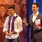 Jimmy Carr and Gary Connery in The Big Fat Quiz of the Year (2012)