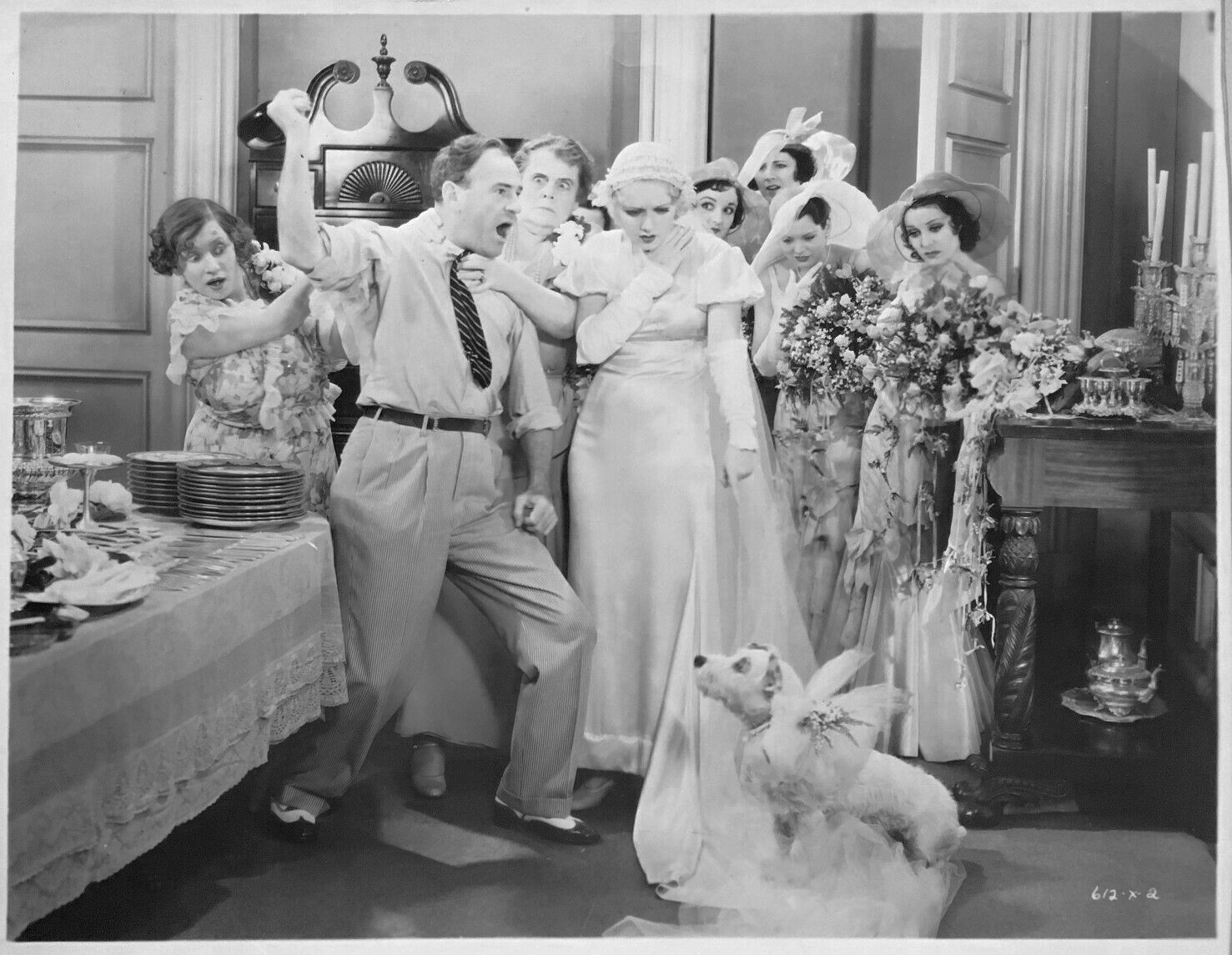 Marie Dressler, Polly Moran, Anita Page, and Sam Wood in Prosperity (1932)