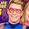 Ella Anderson and Jace Norman in #SetLife on Nick: Henry Danger (2018)