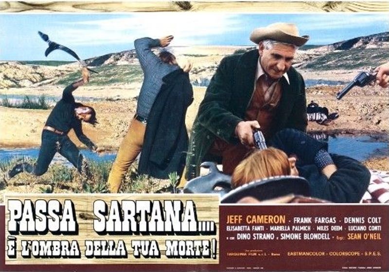 Jeff Cameron in Passa Sartana... è l'ombra della tua morte (1969)