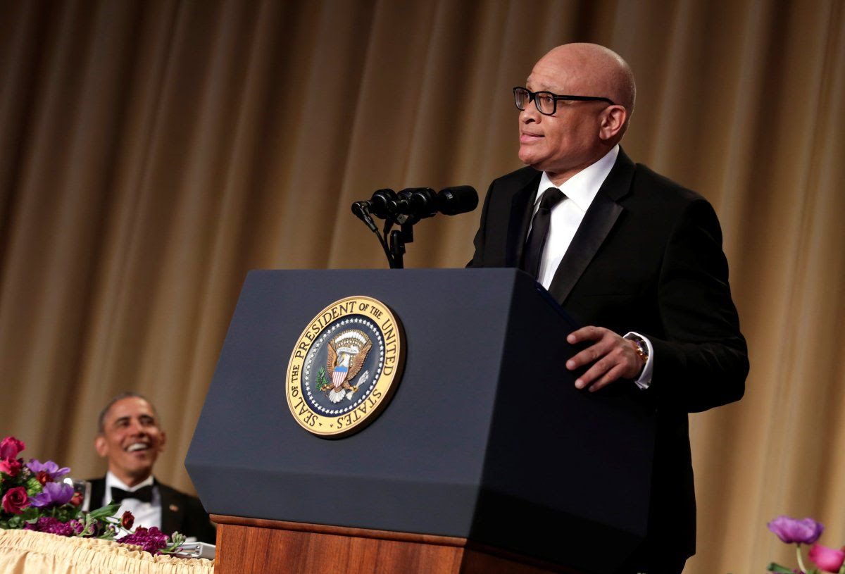 Larry Wilmore and Barack Obama at an event for 2016 White House Correspondents' Association Dinner (2016)