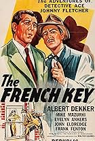 Evelyn Ankers, Albert Dekker, and Mike Mazurki in The French Key (1946)