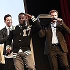 Will Ferrell, Kevin Hart, and Etan Cohen at an event for Get Hard (2015)