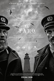 Willem Dafoe and Robert Pattinson in El faro (2019)