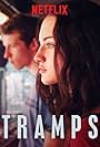 Grace Van Patten and Callum Turner in Tramps (2016)