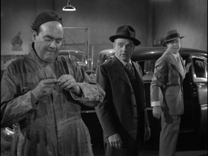 James Cagney, Steve Brodie, and Rhys Williams in Kiss Tomorrow Goodbye (1950)