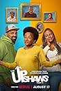 Kim Fields, Mike Epps, Wanda Sykes, Journey Christine, Diamond Lyons, Jermelle Simon, and Khali Spraggins in The Upshaws (2021)