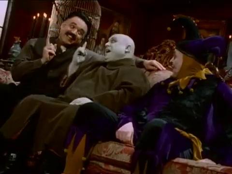 Michael Roberds, Glenn Taranto, and Don Thompson in The New Addams Family (1998)