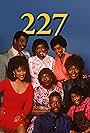 Marla Gibbs, Curtis Baldwin, Kia Goodwin, Alaina Reed-Hall, Jackée Harry, Helen Martin, and Hal Williams in 227 (1985)