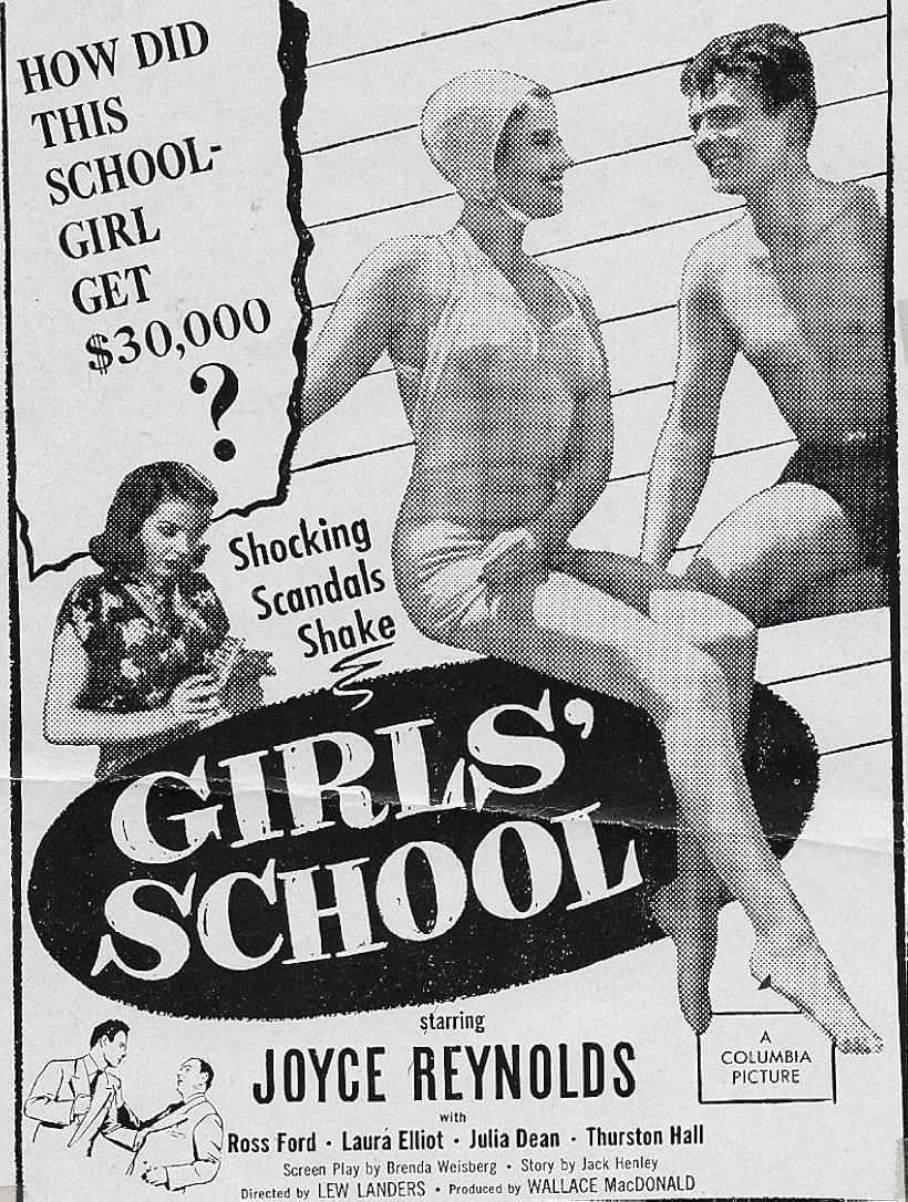 Ross Ford, Joyce Reynolds, and Kasey Rogers in Girls' School (1950)