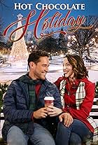 Aubrey Reynolds and Jonny Swenson in Hot Chocolate Holiday (2021)