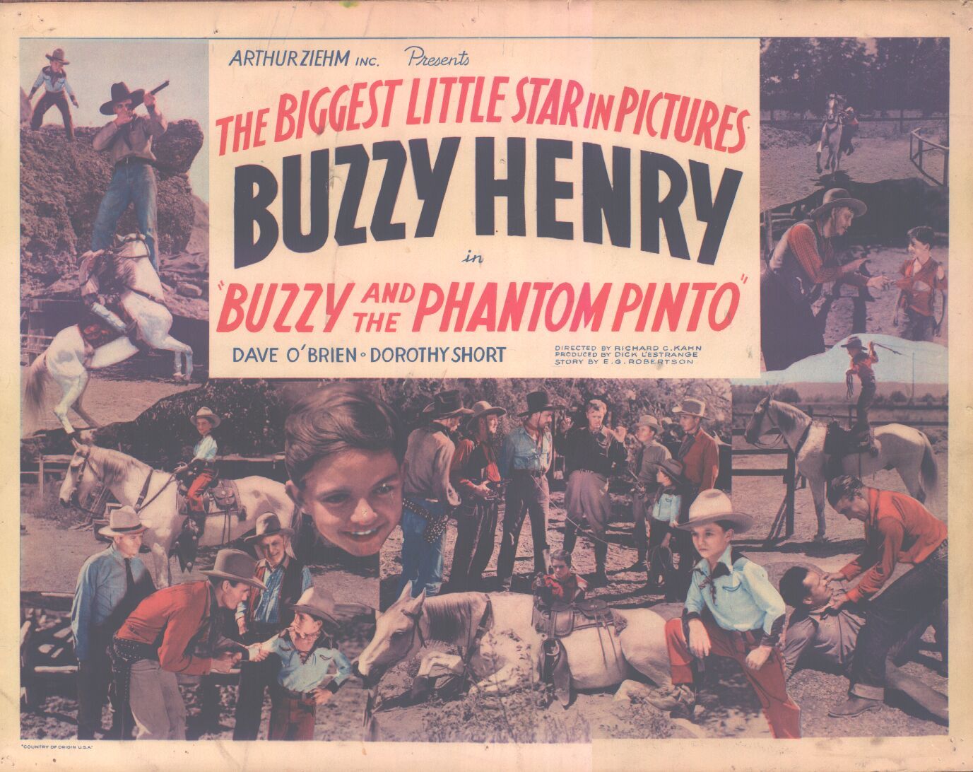 Sven Hugo Borg, Robert 'Buzz' Henry, Milburn Morante, George Morrell, and Dave O'Brien in Buzzy and the Phantom Pinto (1941)