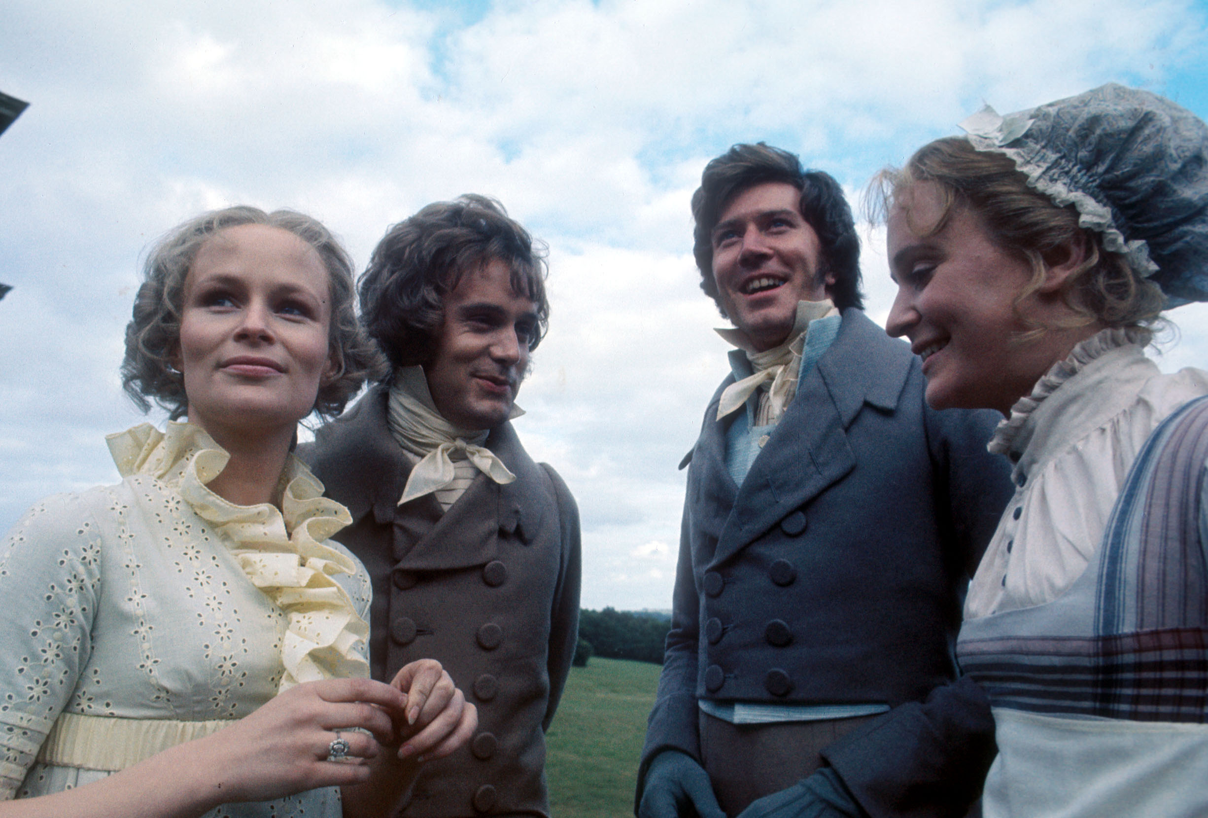 Joanna David, Robin Ellis, Clive Francis, and Ciaran Madden in Sense and Sensibility (1971)