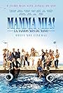 Pierce Brosnan, Colin Firth, Cher, Andy Garcia, Meryl Streep, Stellan Skarsgård, Christine Baranski, Julie Walters, Dominic Cooper, Amanda Seyfried, Hugh Skinner, Jeremy Irvine, Alexa Davies, Lily James, Jessica Keenan Wynn, and Josh Dylan in Mamma Mia! Lá Vamos Nós de Novo (2018)