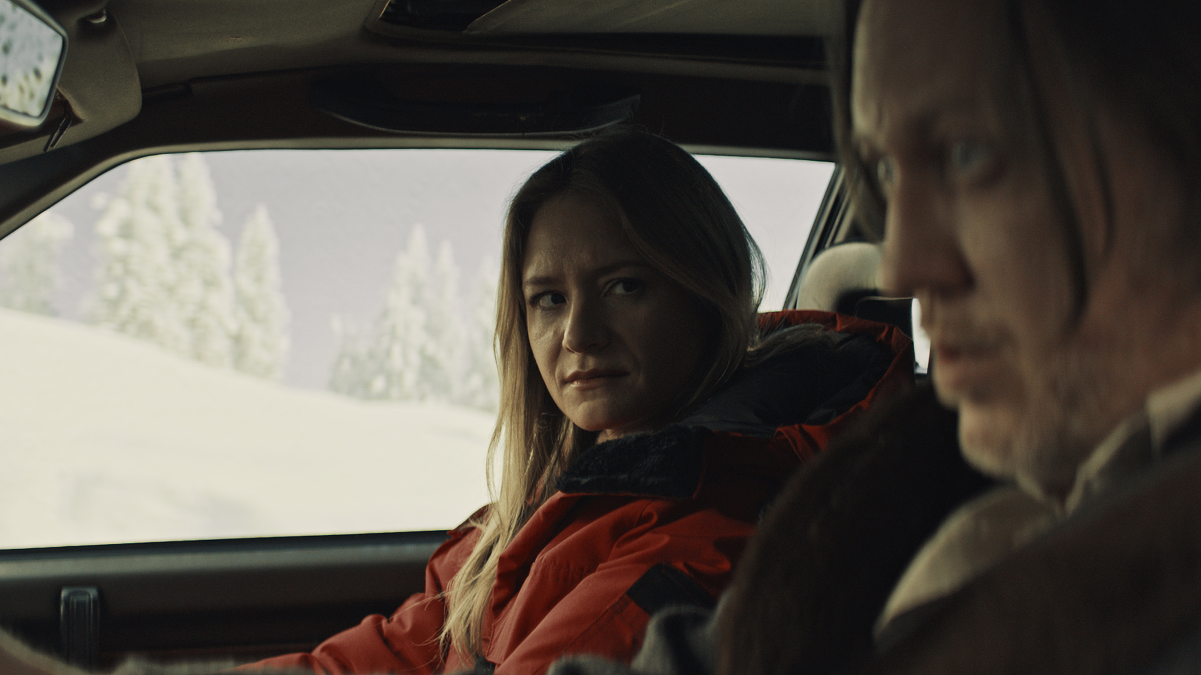 Julia Jentsch and Nicholas Ofczarek in Pagan Peak (2018)