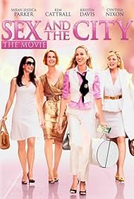 Kim Cattrall, Sarah Jessica Parker, Kristin Davis, and Cynthia Nixon in Sex and the City (2008)