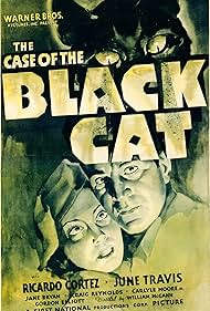 Ricardo Cortez and June Travis in The Case of the Black Cat (1936)