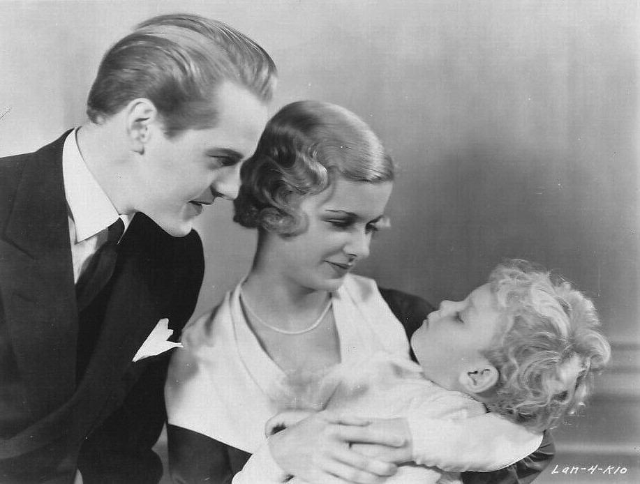 Joan Bennett, Hardie Albright, and Ronnie Cosby in Hush Money (1931)