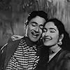 Dev Anand and Nutan in Paying Guest (1957)