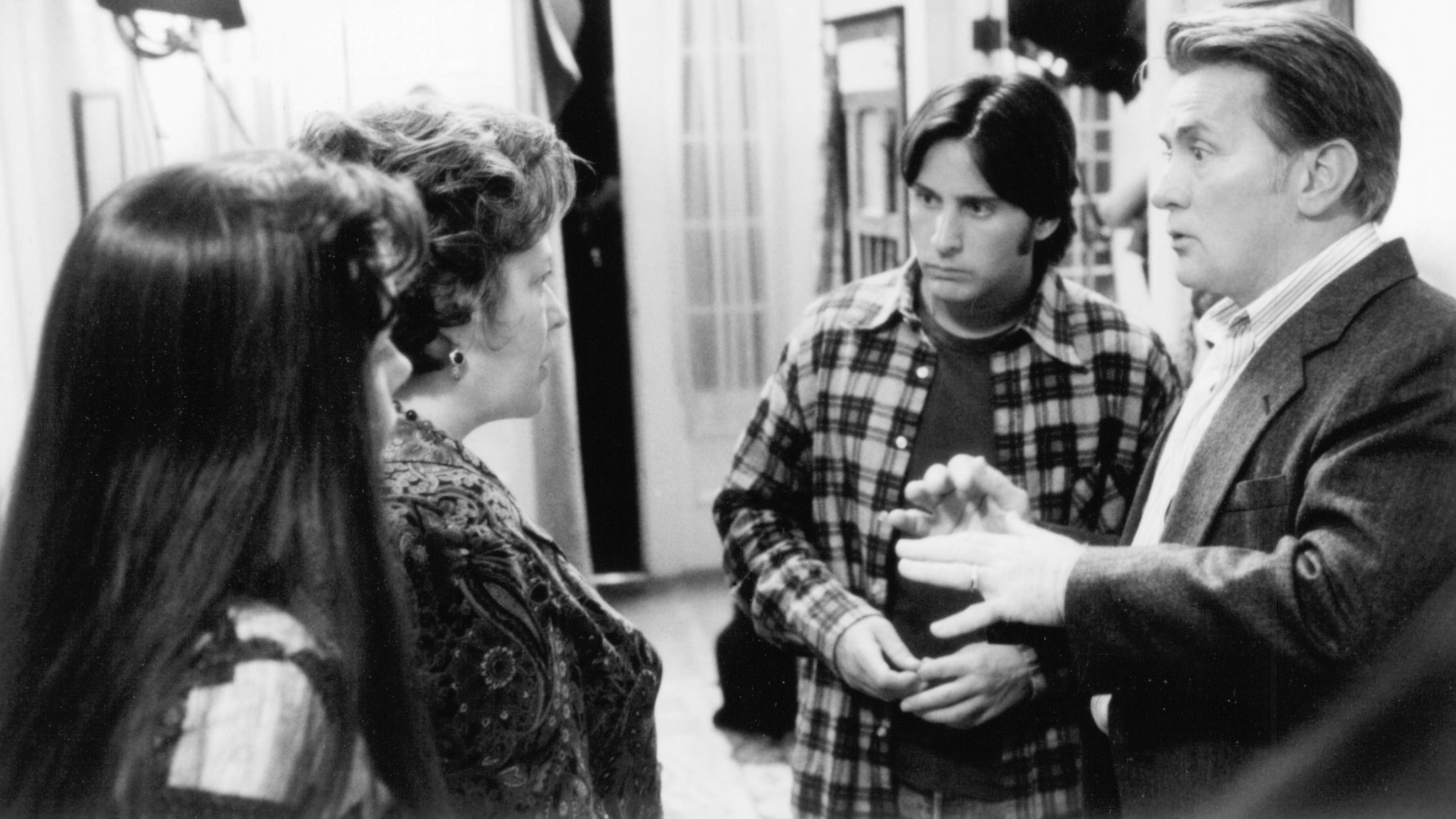 Emilio Estevez, Martin Sheen, and Kathy Bates in The War at Home (1996)