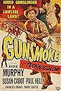 Audie Murphy and Susan Cabot in Gunsmoke (1953)