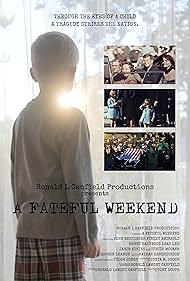 Tony Doupe, Henry Eastwood, Finley Amirault, Jason Adkins, Curtis McGann, Leah Lee, and Eden Eernissee in A Fateful Weekend