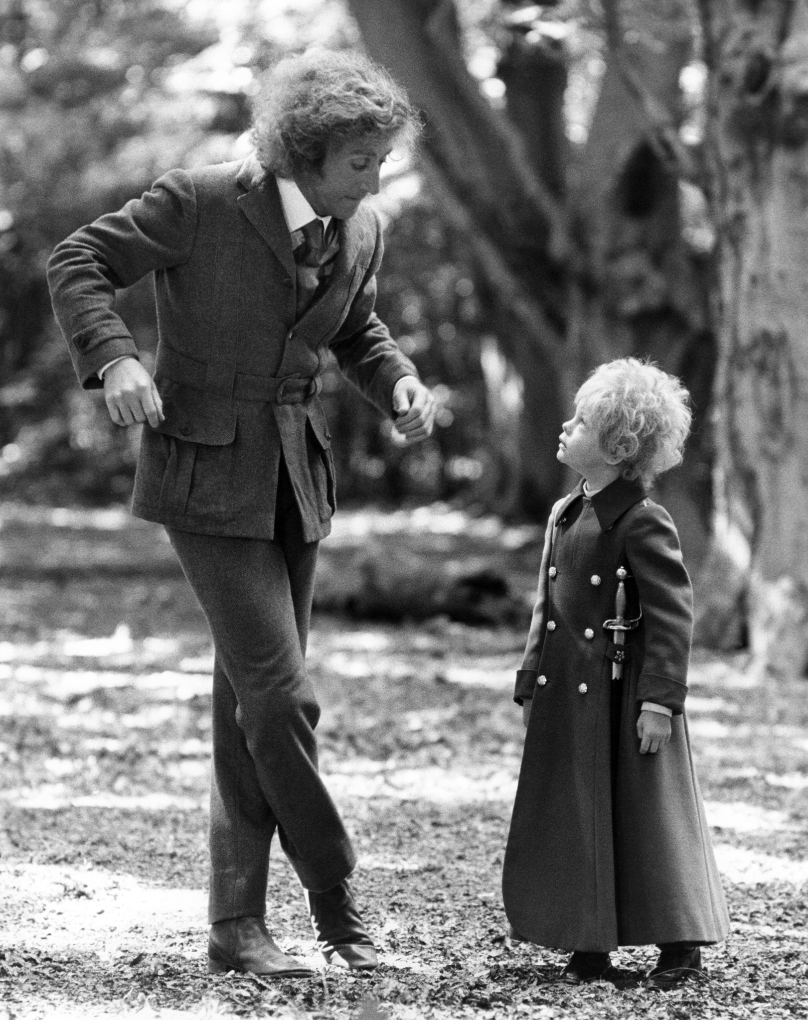 Gene Wilder and Steven Warner at an event for The Little Prince (1974)