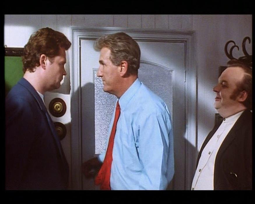 Russ Abbot, Nicholas Blane, and Graham Daw in September Song (1993)