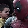 Ryan Reynolds and Brianna Hildebrand in Deadpool (2016)