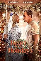 Kyle Lowder and Erica Peeples in Heart for the Holidays (2023)