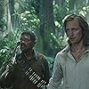 Samuel L. Jackson and Alexander Skarsgård in The Legend of Tarzan (2016)