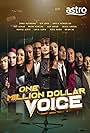 Roy Azman, Ben Amir, Layla Sania, Tracie Sinidol, Lah Ahmad, Ezra Kairo, Neeta Manisha, Naufal Azrin, Amelia Henderson, Emma Maembong, and Uriah See in One Million Dollar Voice (2023)