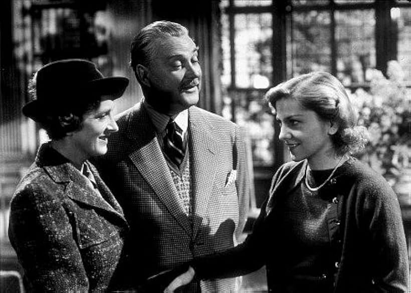 "Rebecca," Gladys Cooper, Nigel Bruce, and Joan Fontaine.